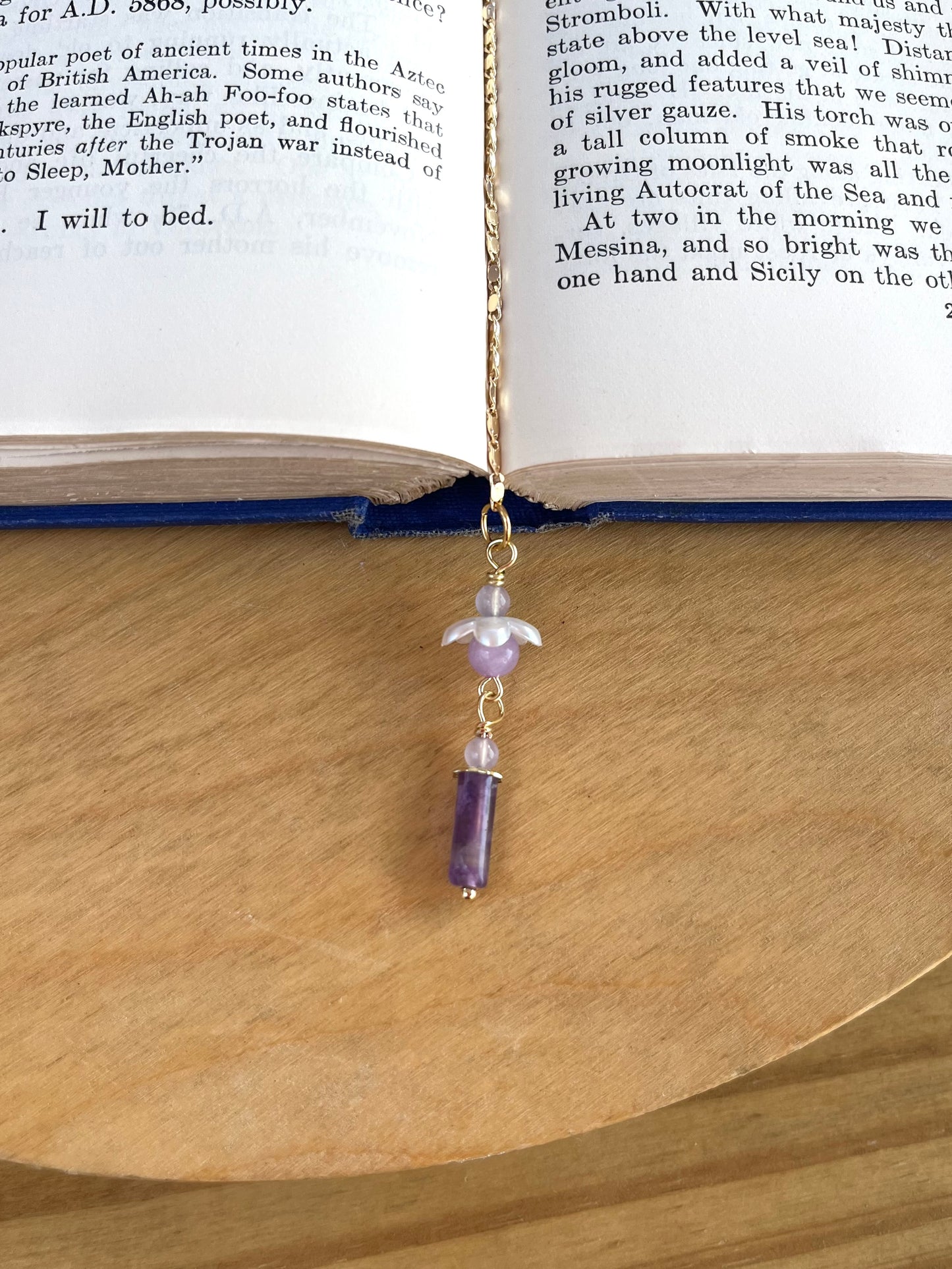 Amethyst Bookmark